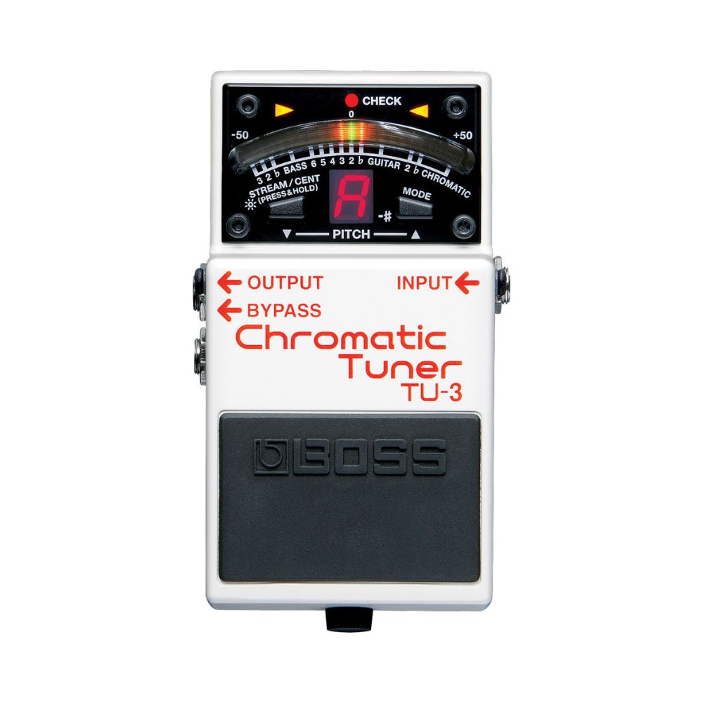 BOSS TU3 Chromatic Tuner Pedal with Bypass Success
