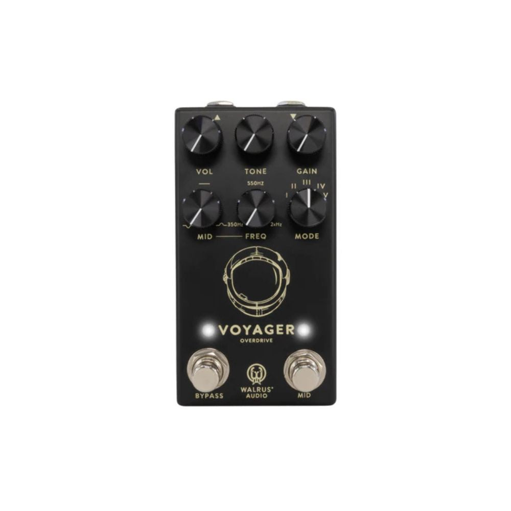 Walrus Audio Voyager Pre-Amp/Overdrive MKII Effect Pedal Front