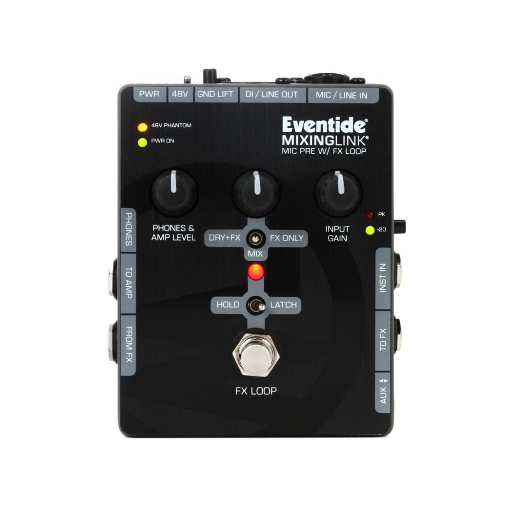 Eventide MixingLink Mic Pre with FX Loop Pedal