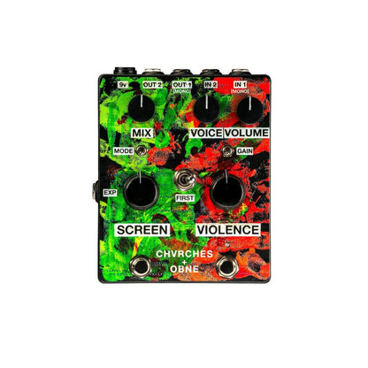 Old Blood Noise Endeavors Screen Violence Stereo Saturated Modulated Reverb Pedal