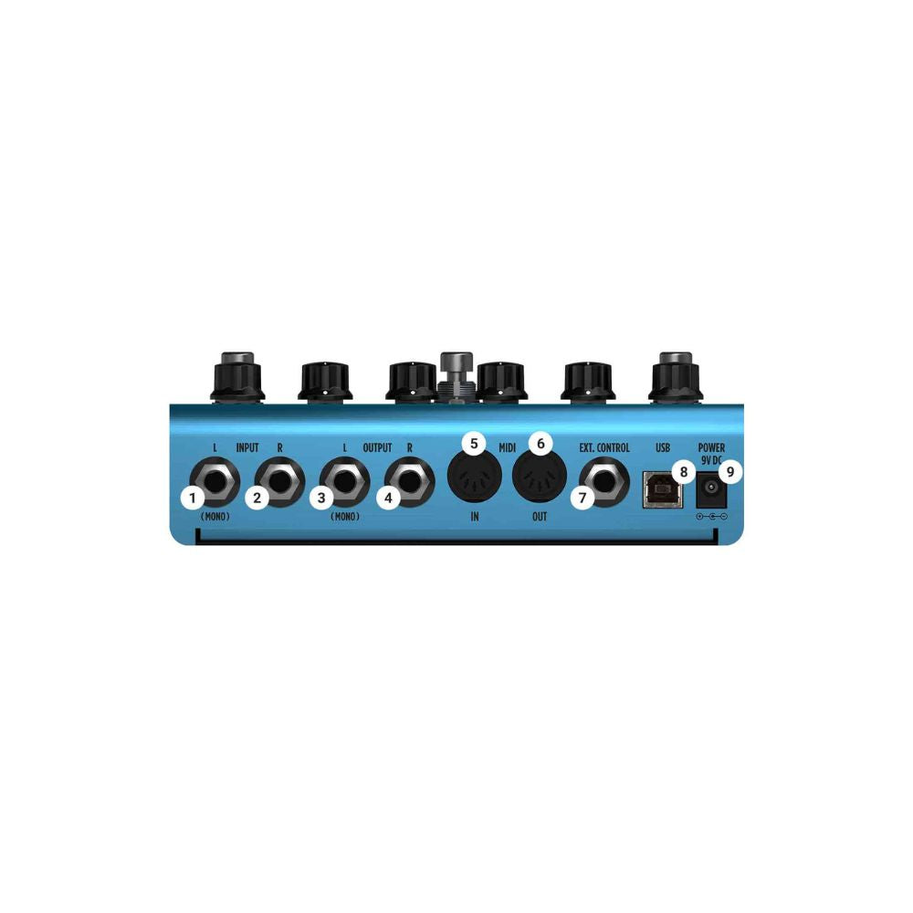 IK Multimedia AmpliTube X-SPACE Reverb Pedal Rear