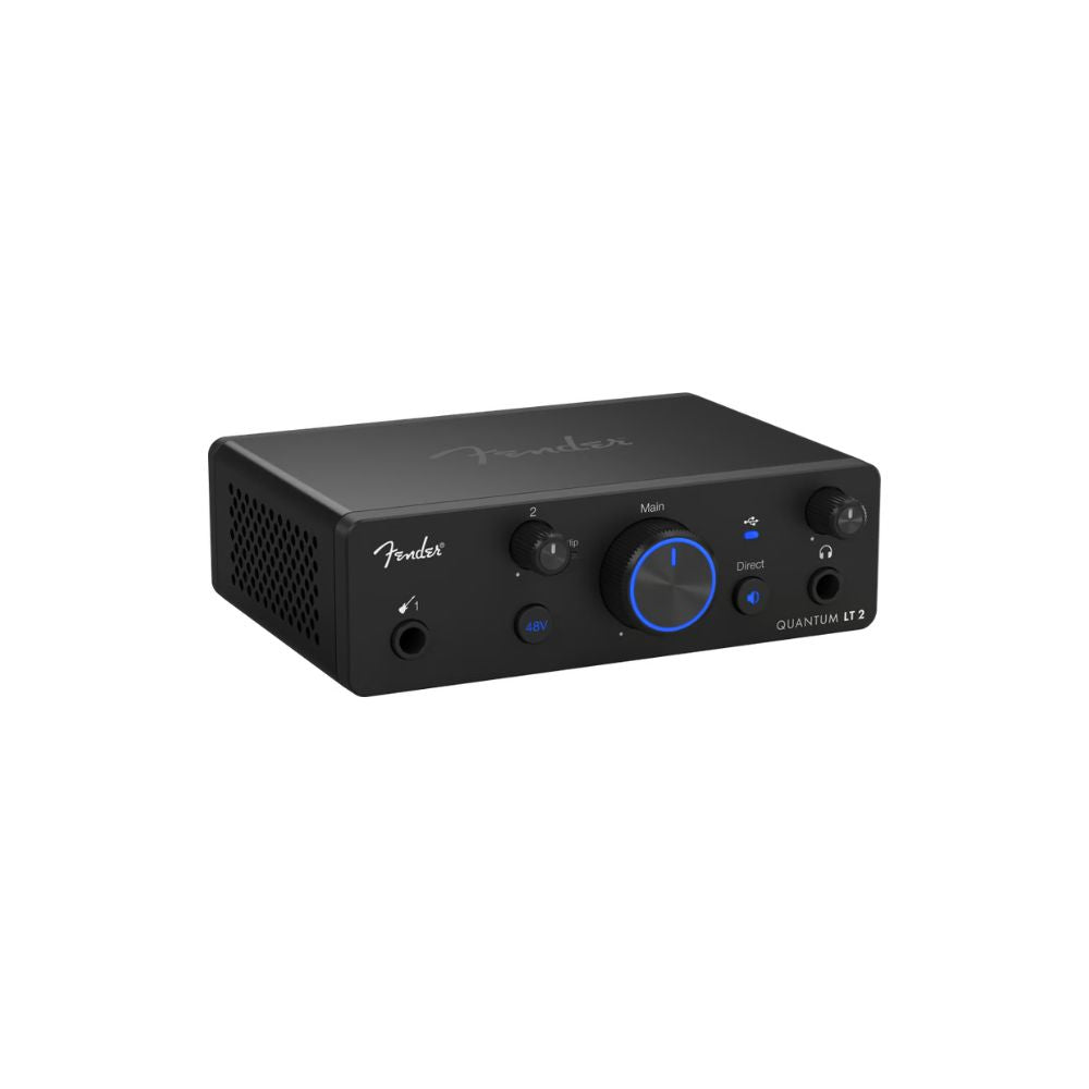 Fender Quantum LT 2 USB-C Audio Interface Side