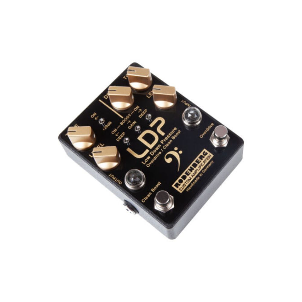 Rodenberg LDP (OD/CB) – for Bass Low/High Gain Overdrive Boost LOW DOWN PRESSURE Side