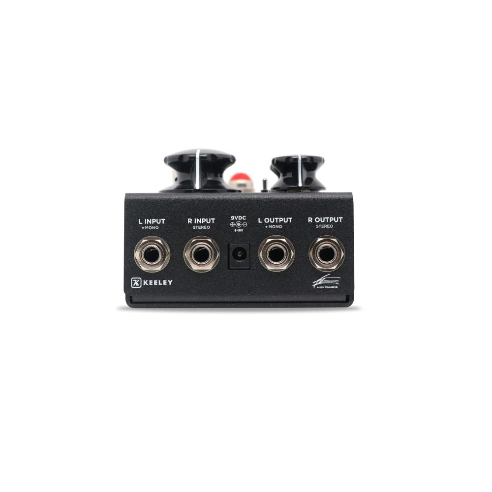 Keeley Electronics New Halo Core Reverb And Delay Pedal Rear