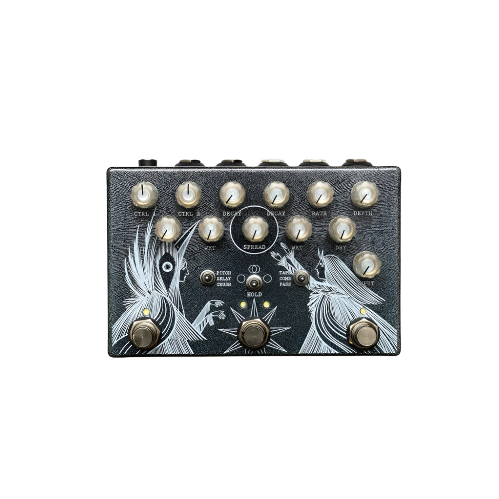 Old Blood Noise Endeavors Dark Light Reverb Pedal Sparkle