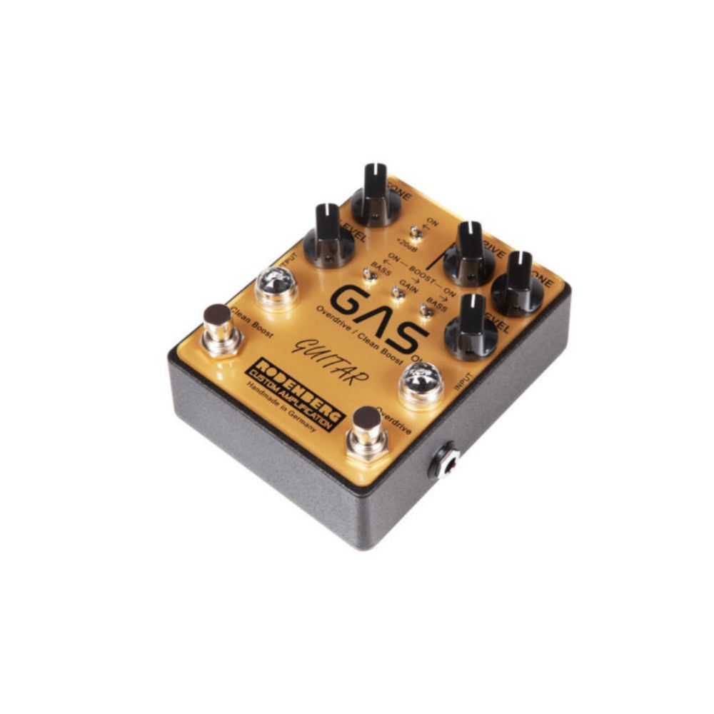 Rodenberg GAS (OD/CB) for Guitar Low/High Gain Overdrive Boost Side