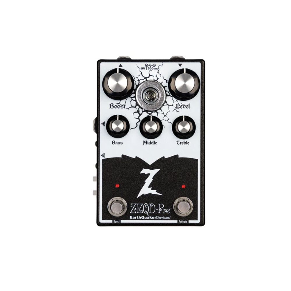 EarthQuaker Devices ZEQD-Pre Tube Preamp Effect Pedal Front
