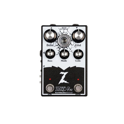 EarthQuaker Devices ZEQD-Pre Tube Preamp Effect Pedal Front