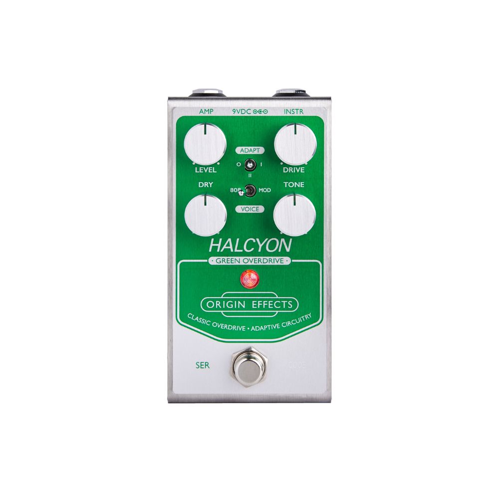 Origin Effects Halcyon Green Overdrive Pedal