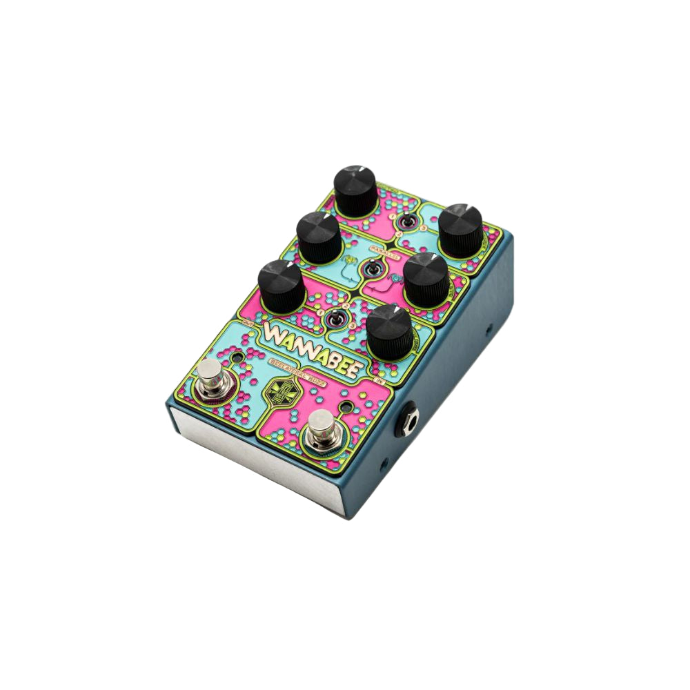 Beetronics Wannabee Beelateral Buzz Fuzz Pedal Side