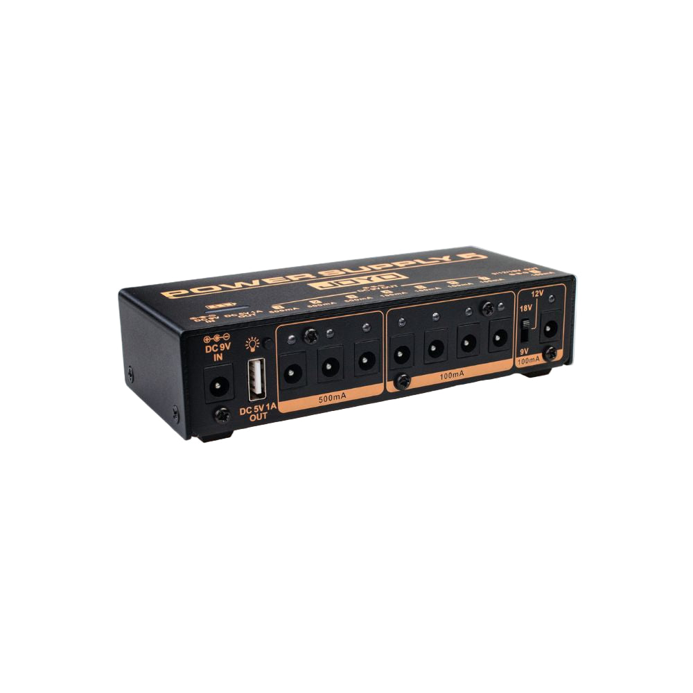 JOYO JP-05 Power Supply 8 Outputs 9V 12V 18V rear