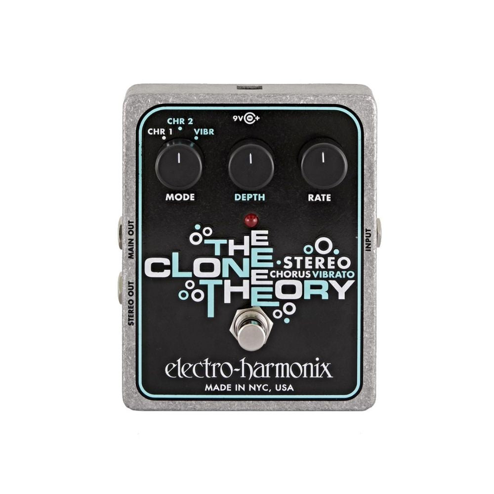 Electro Harmonix Stereo Clone Theory Analog Chorus / Vibrato Pedal