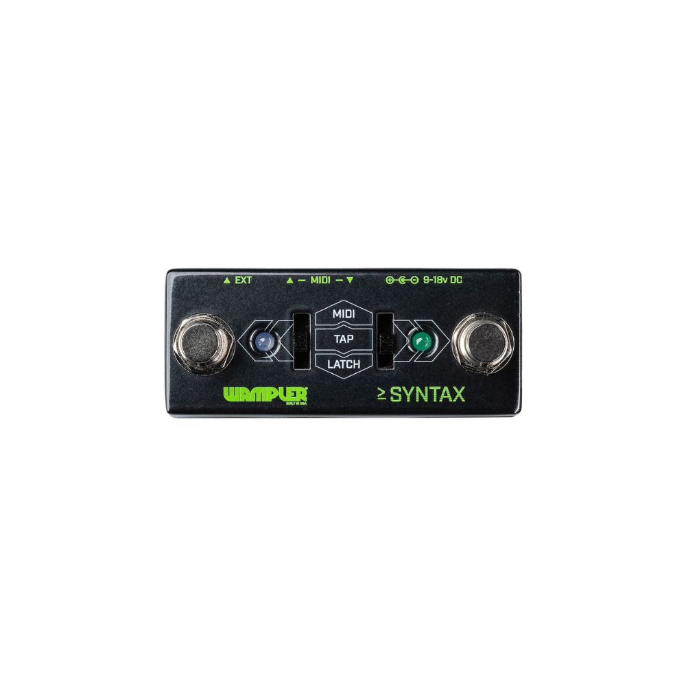 Wampler Syntax Rig Control Pedal Front