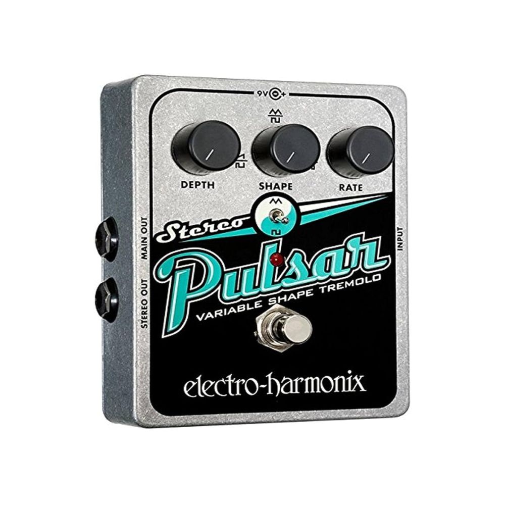 Electro-Harmonix Stereo Pulsar Analog Tremolo Pedal