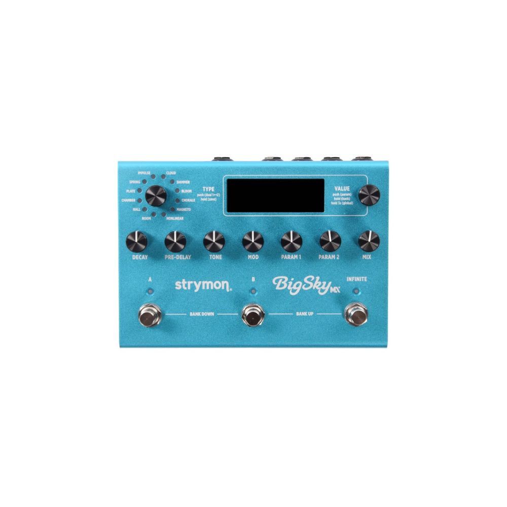 Strymon Big Sky MX Reverb Pedal Front