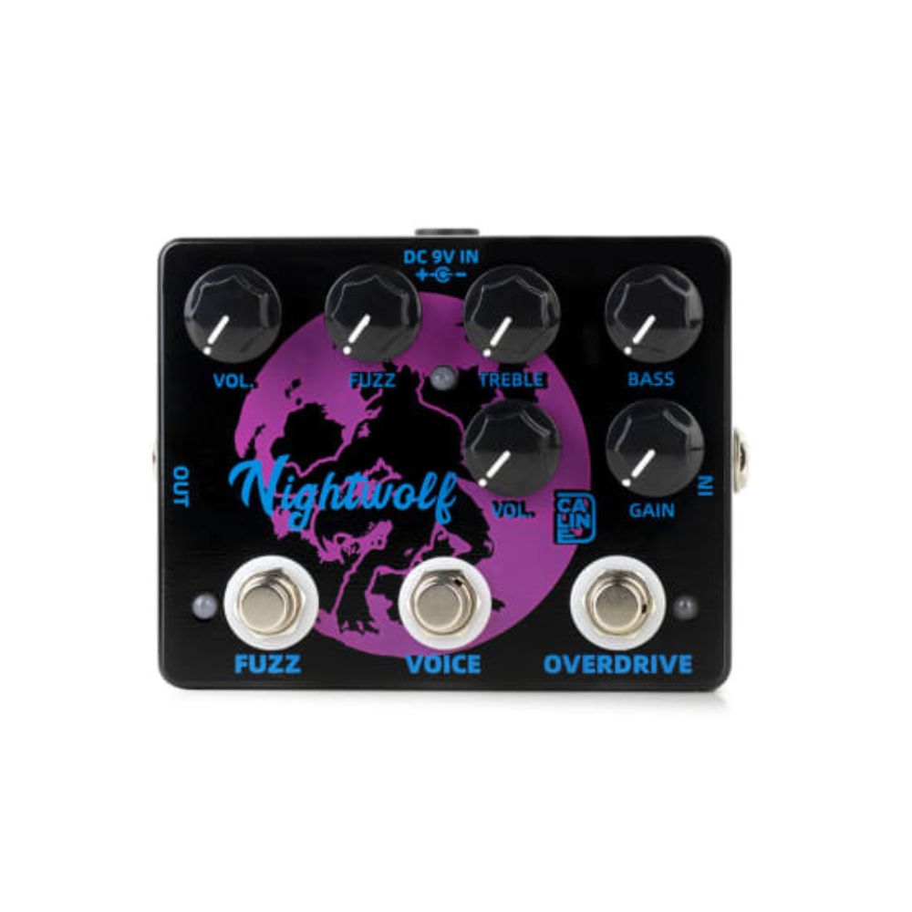 Caline DCP-08 Nightwolf Overdrive/Fuzz Pedal