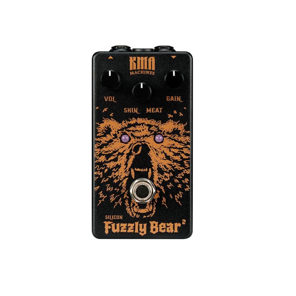 KMA Machines Fuzzly Bear Silicium Fuzz Pedal