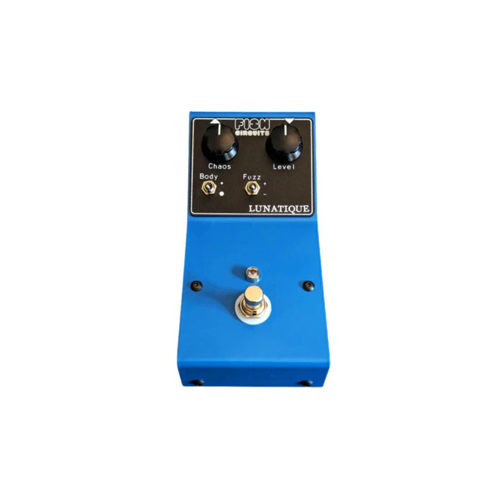 Fish Circuits Lunatique Fuzz Effect Pedal Front
