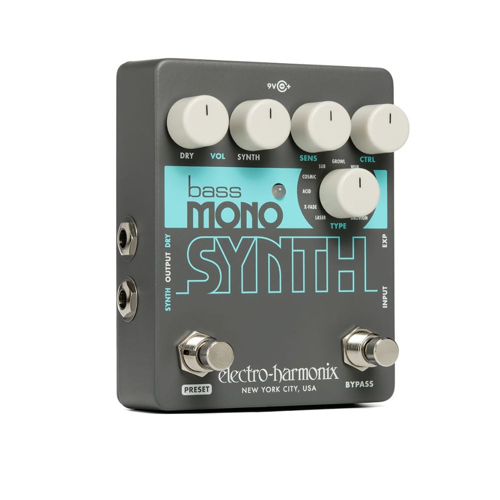 Electro-Harmonix Bass Mono Synth Bass Synthesizer Pedal