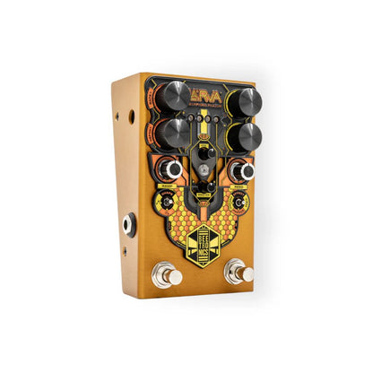 Beetronics LARVA Morphing Phaser Pedal Side