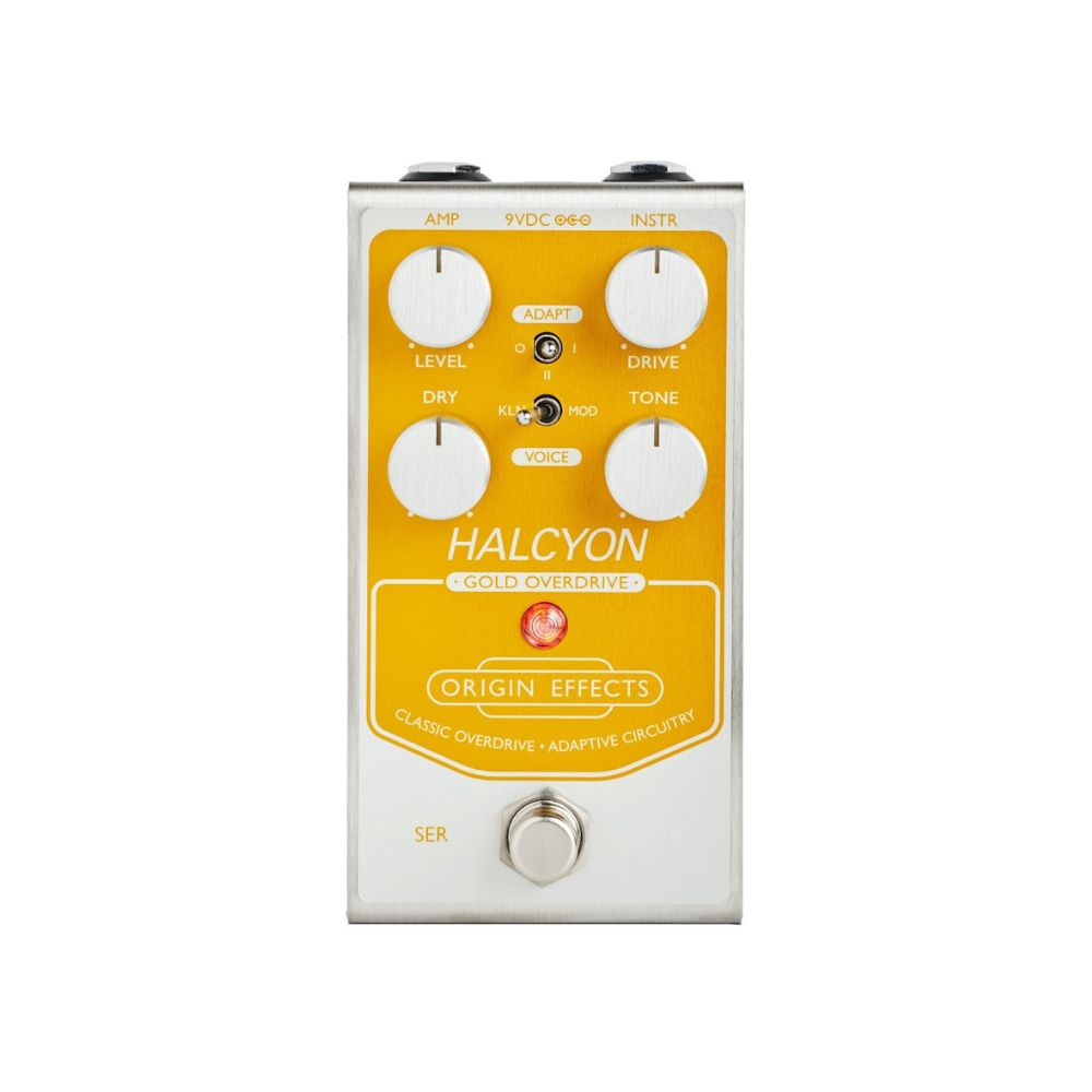 Origin Effects Halcyon Gold Overdrive Effect Pedal