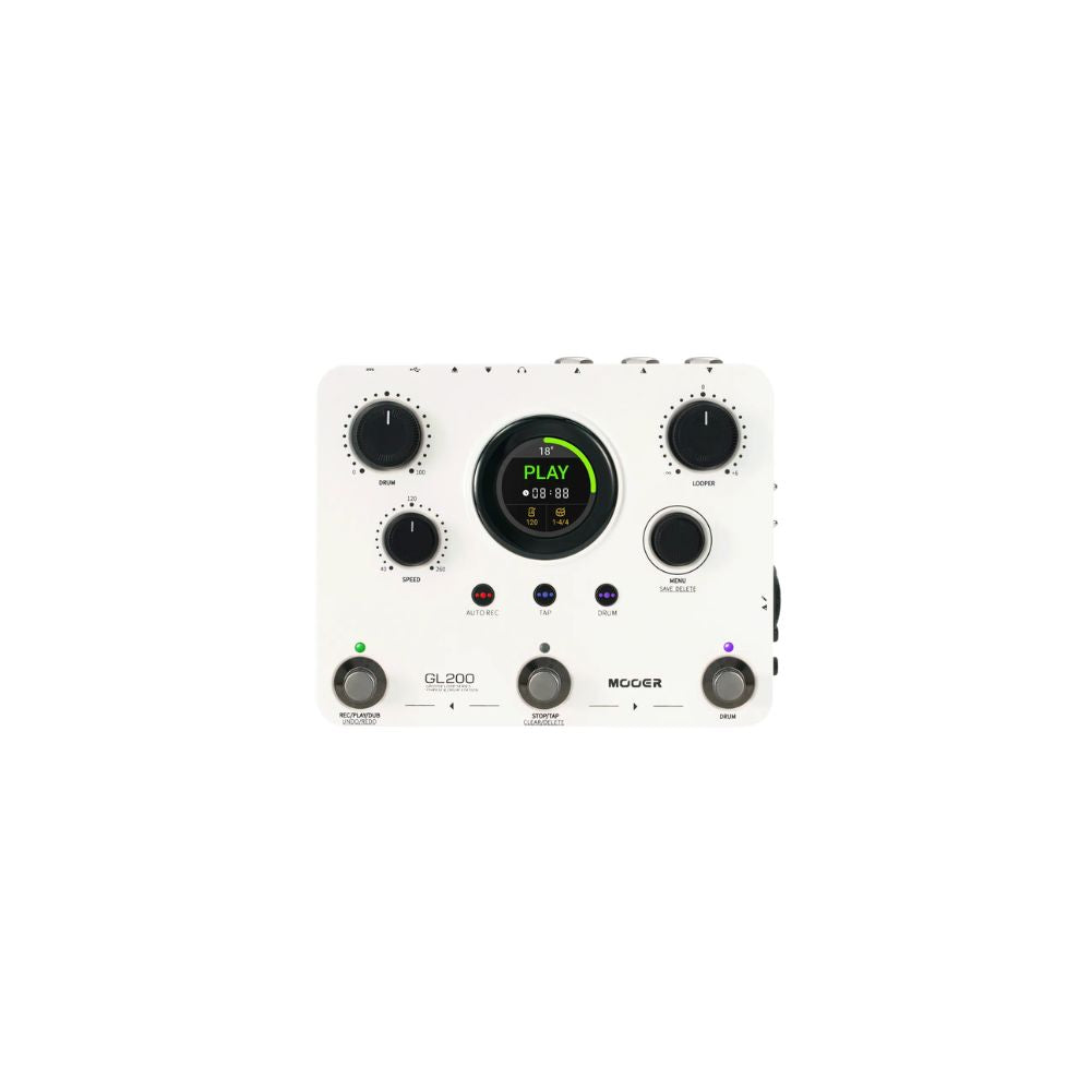 Mooer GL200 Groove Loop Series Phrase &amp; Drum Station Front