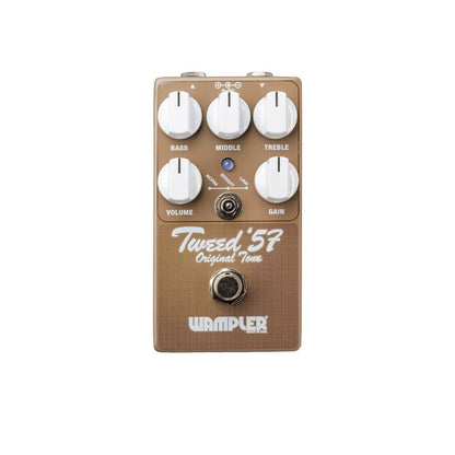 Wampler Tweed ’57 Original Tone Distortion/Overdrive Pedal Limited Edition Front