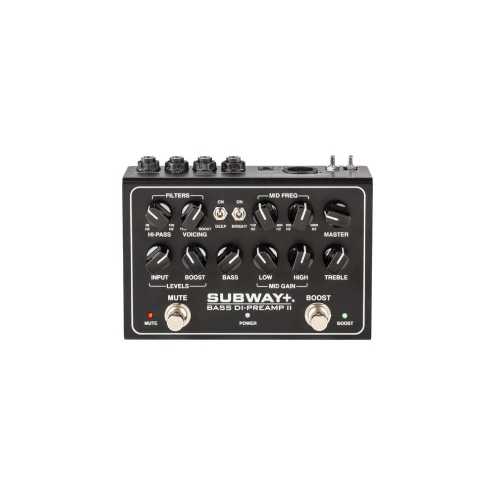 Mesa Boogie Subway+ Bass DI-Preamp II Effect Pedal Front