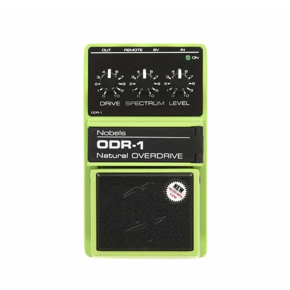 Nobels ODR-1 BC With Bass Cut Switch Natural Overdrive Pedal