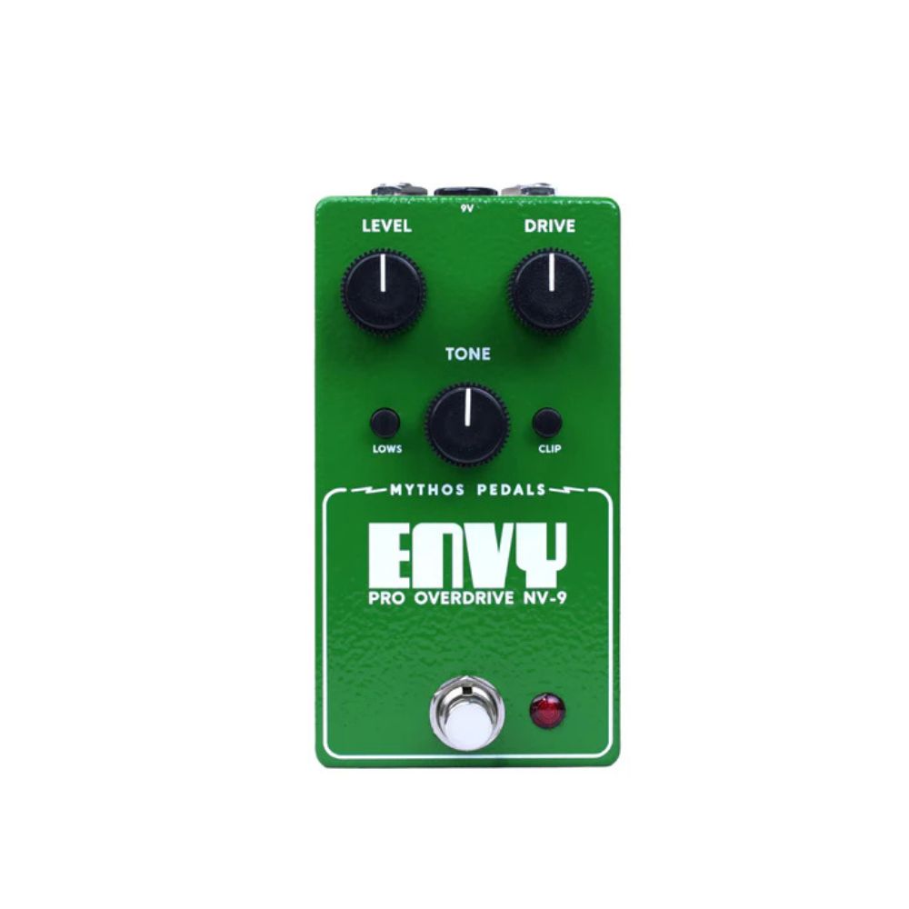 Mythos Pedals Envy Pro Overdrive NV-9 Effect Pedal Front