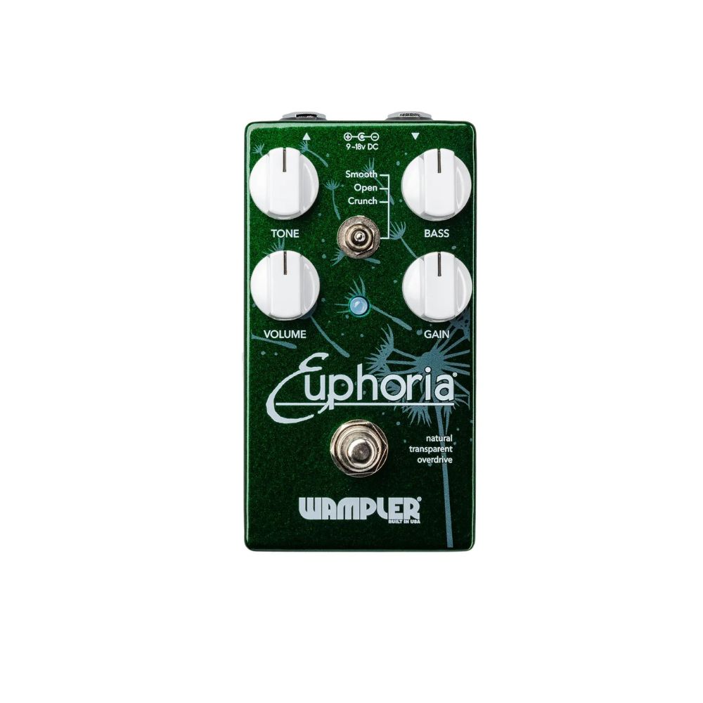 Wampler Euphoria Overdrive Pedal Front
