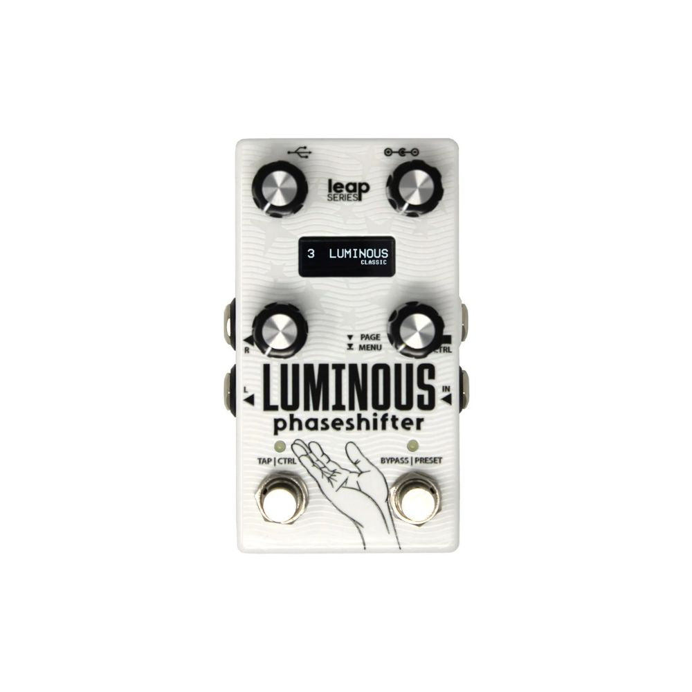 Alexander Pedals Luminous Phaser Shifter Pedal Front