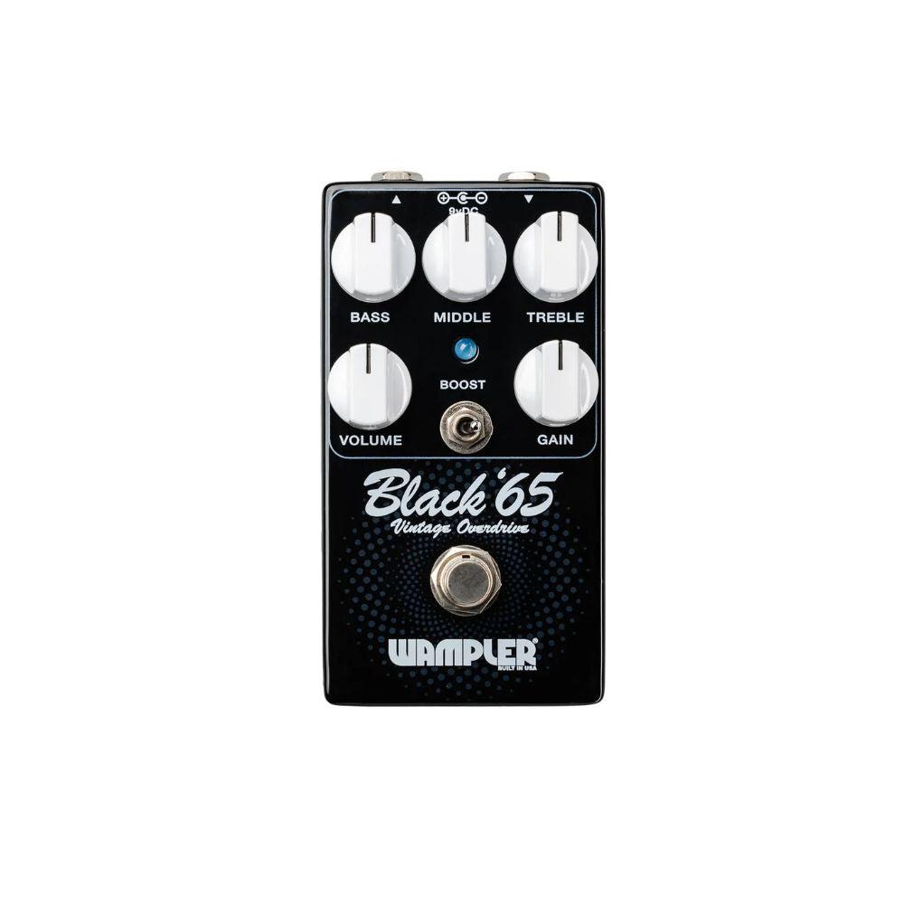 Wampler Black ’65 Vintage Overdrive Limited Edition Front