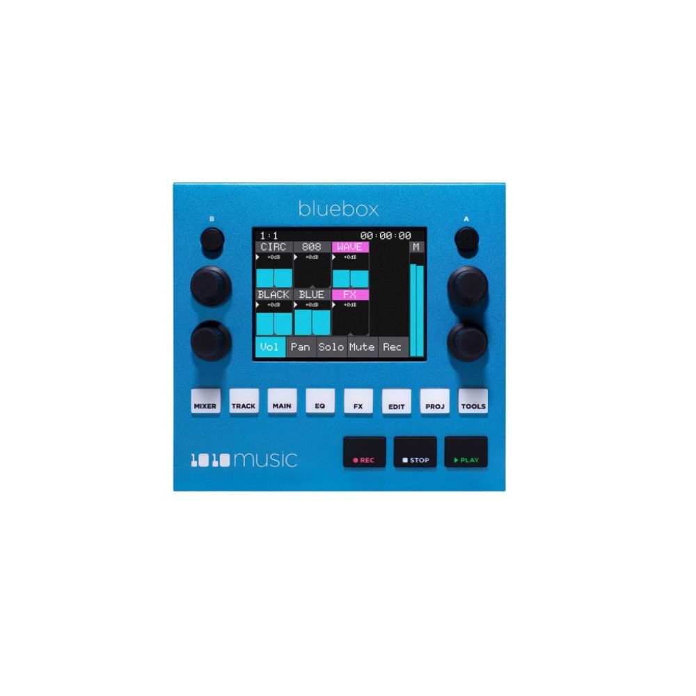 1010 Music Bluebox Performance Mixer / Recorder Front