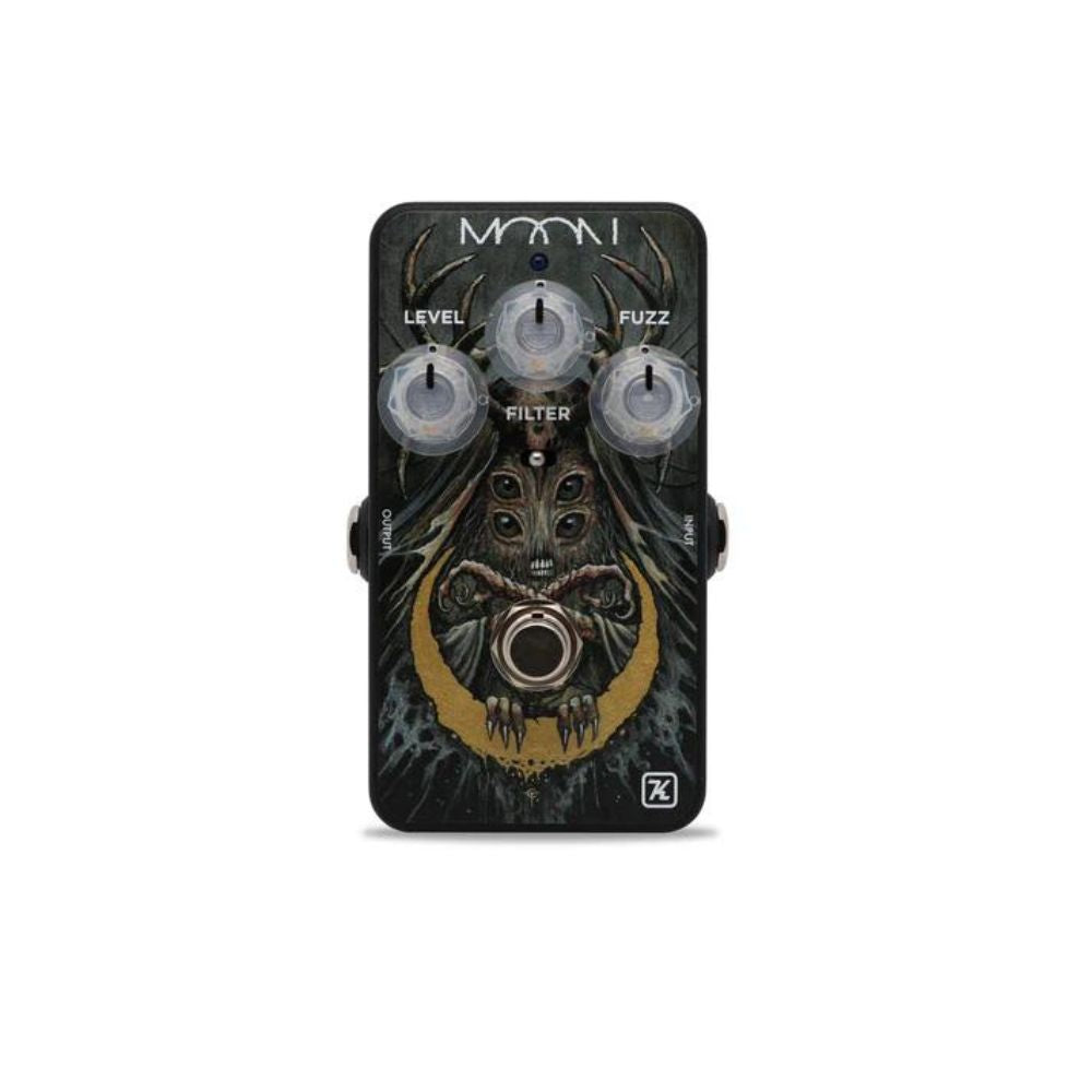 Keeley Electronics Buck Moon Op Amp Fuzz Pedal With Custom Art by Timbul Cahyono