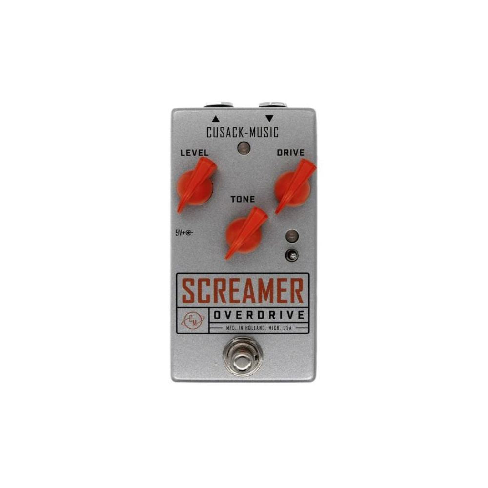 Cusack Music Screamer V2 Overdrive Pedal Front