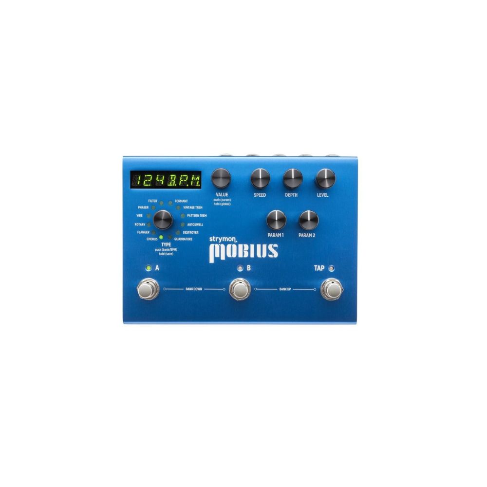 Strymon Mobius Modulation Pedal Front