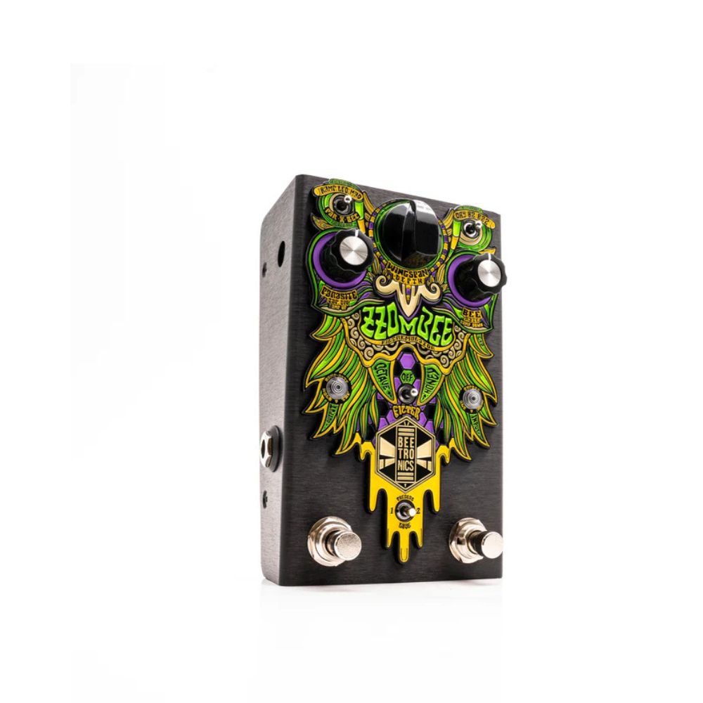 Beetronics Zzombee Filtremulator Analog Multi-effect Pedal Side