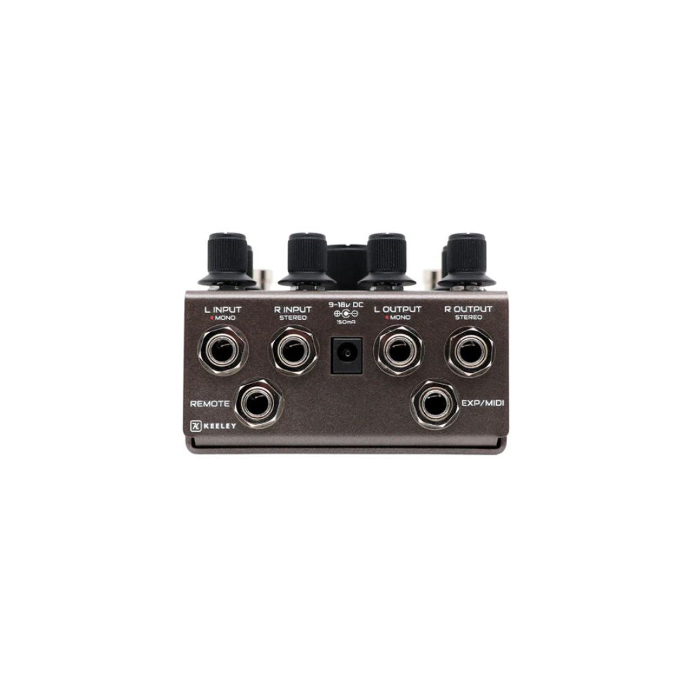Keeley Electronics RK2000 Funk Siren Delay Effect Pedal Rear