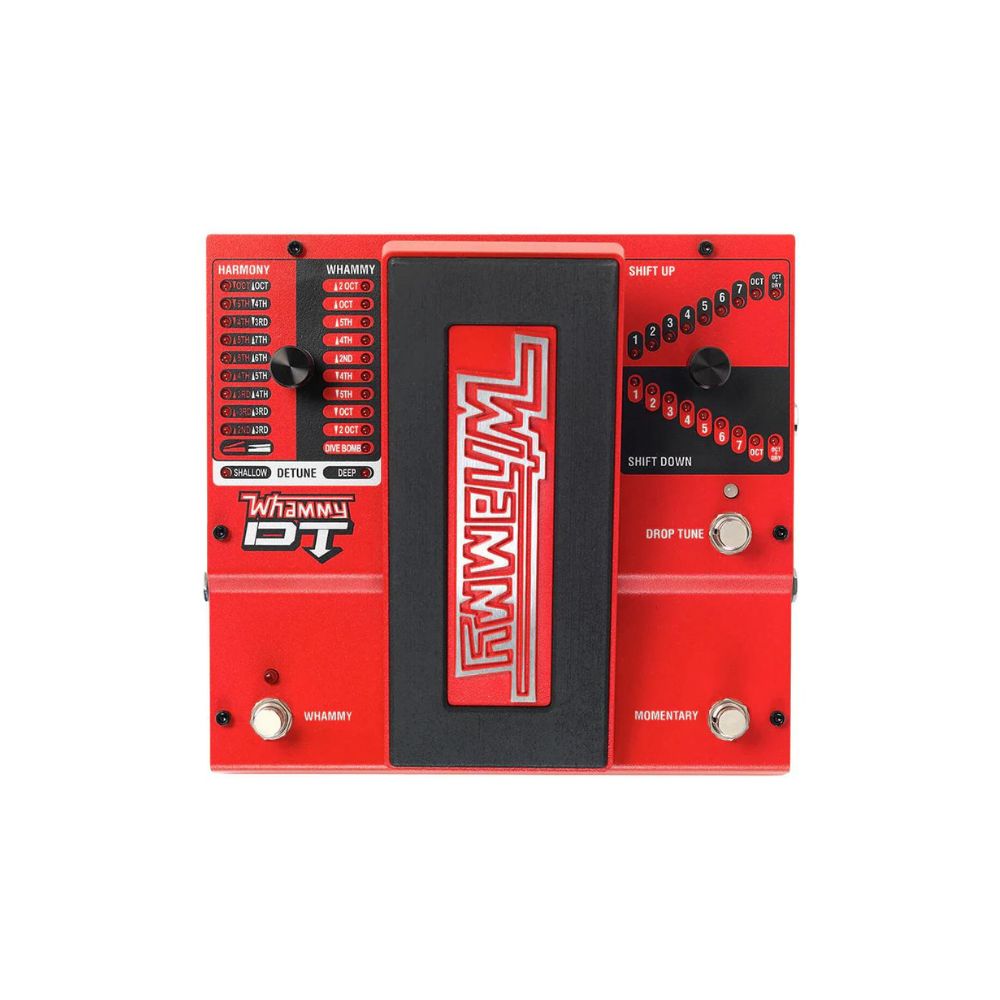 DigiTech Whammy DT Pitch Shift with Drop and Raised Tuning Front