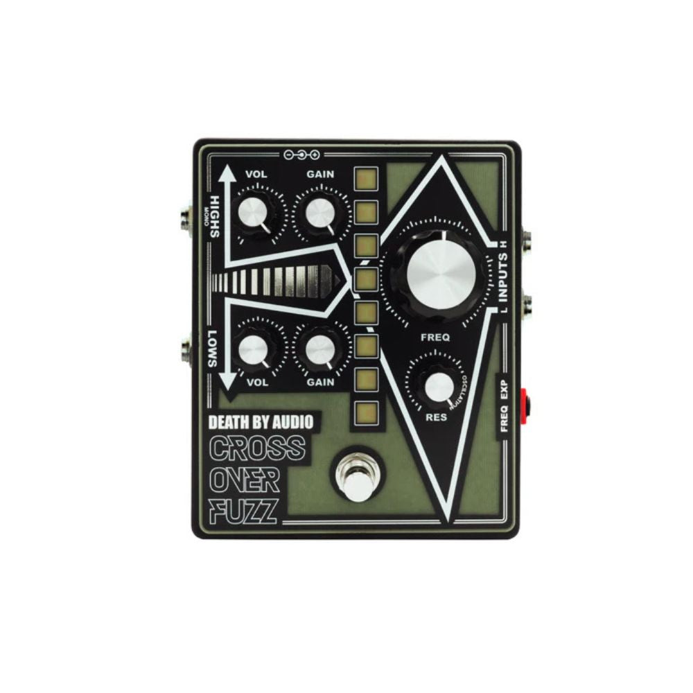Death By Audio Crossover Fuzz Effect Pedal Front