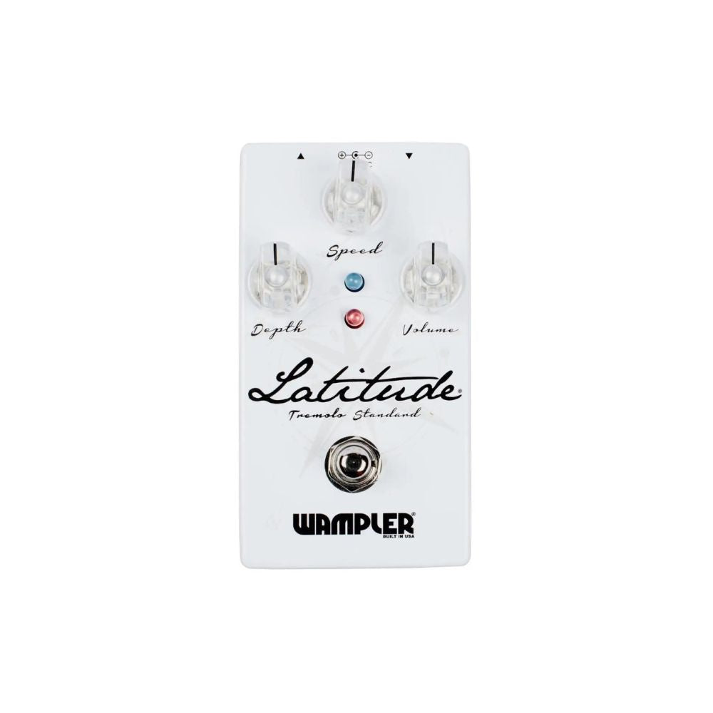 Wampler Latitude Standard Tremolo Pedal Front