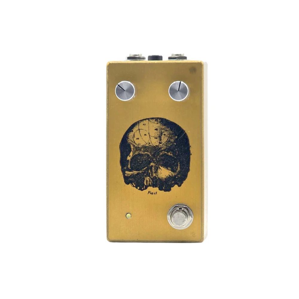 Farm Pedals Limited 7th Anniversary The Screams Analog Octave Distortion Effect Pedal, Gold