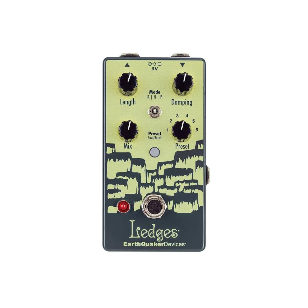 EarthQuaker Devices Ledges Tri-Dimensional Reverberation Machine Pedal