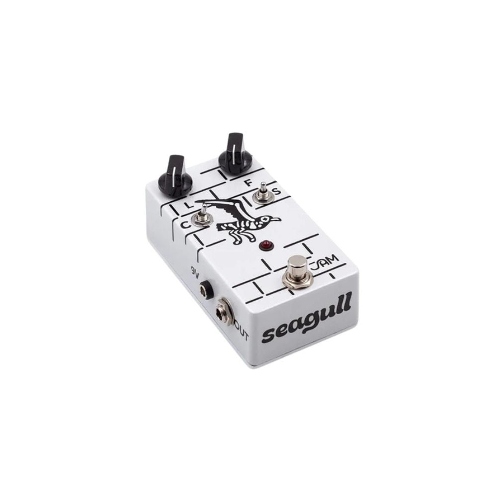 Jam Pedals Seagull Reverse Wah Filter Effect Pedal Side