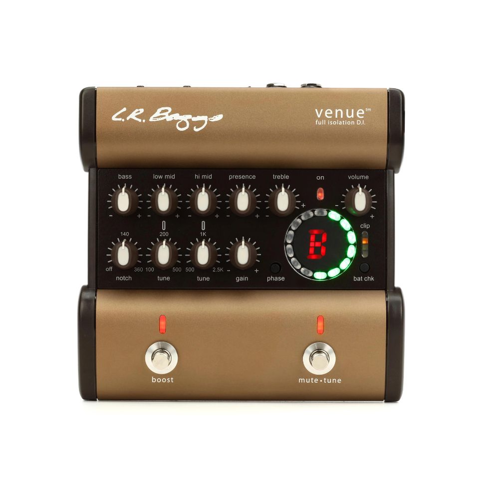 LR Baggs Venue DI Acoustic Preamp EQ/DI/Tuner Pedal