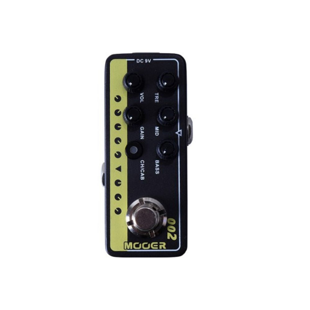 Mooer Micro Preamp 002 UK Gold 900 Pedal (Based on Marshall JCM900 ...