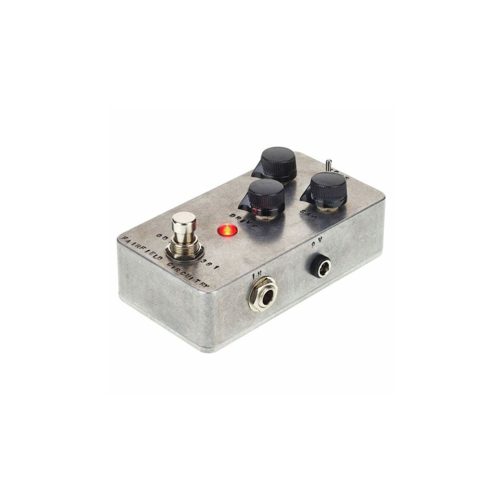 Fairfield Circuitry The Barbershop Millenium Overdrive Guitar Pedal Side