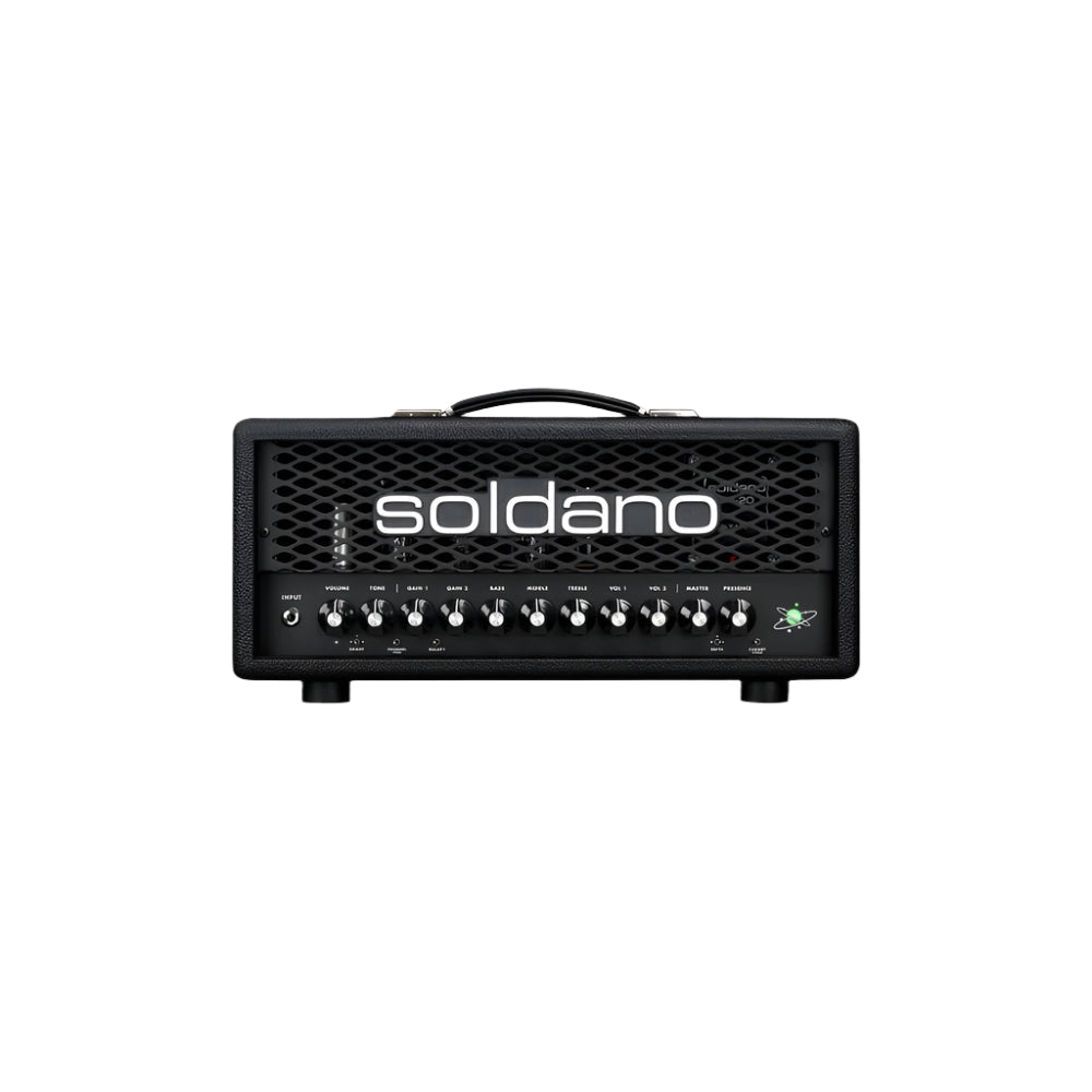 Soldano ASTRO-20 3 Channel All-Tube Head – 20 Watts – 4 Galaxy – IR Equipped Front