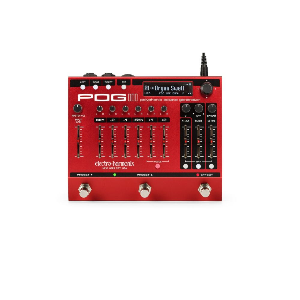 Electro-Harmonix POG3 Polyphonic Octave Generator Front